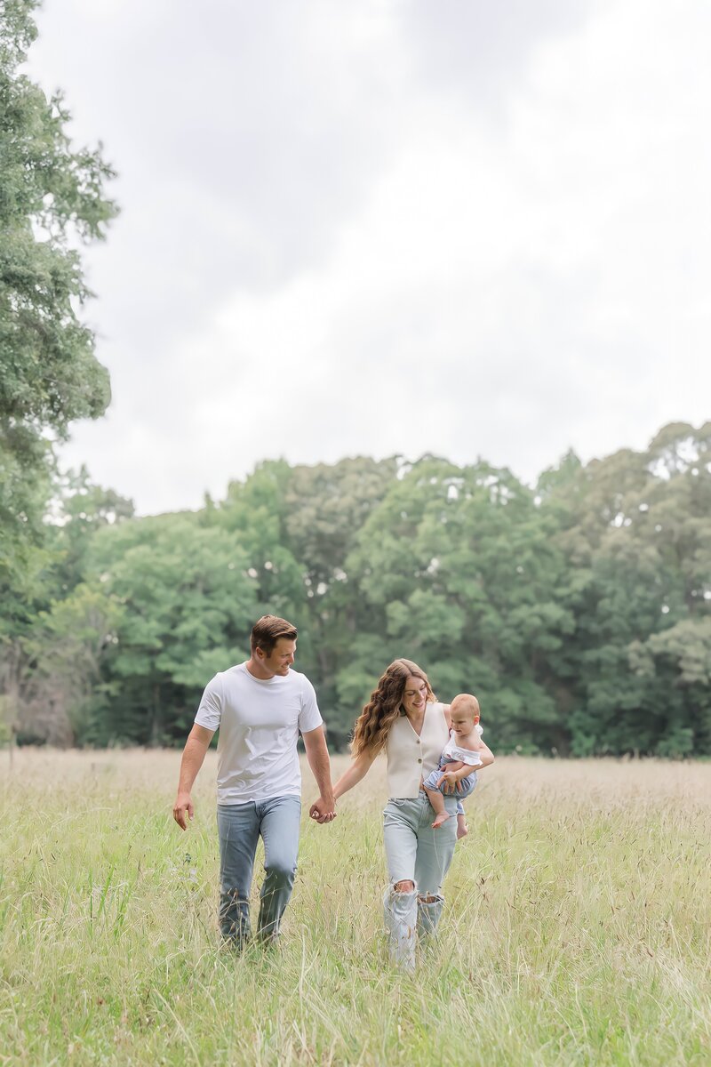 Family Photography Session Fisher Farm Park Davidson, NC