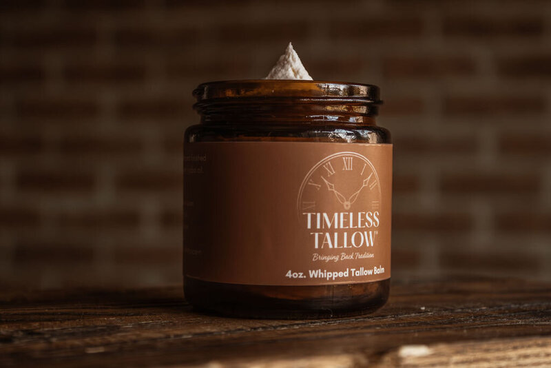 Whipped tallow balm Indiana healing burns