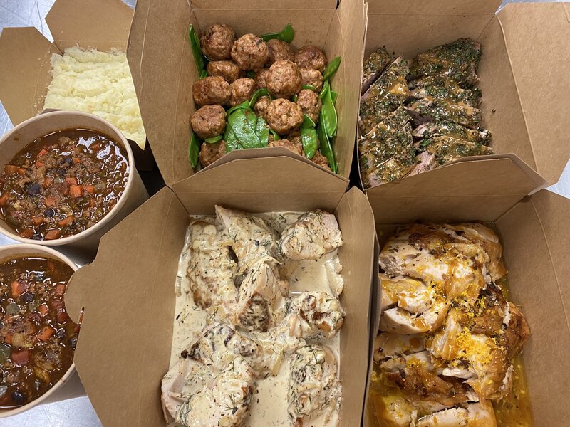 Princeton New Jersey chef made in home meal delivery