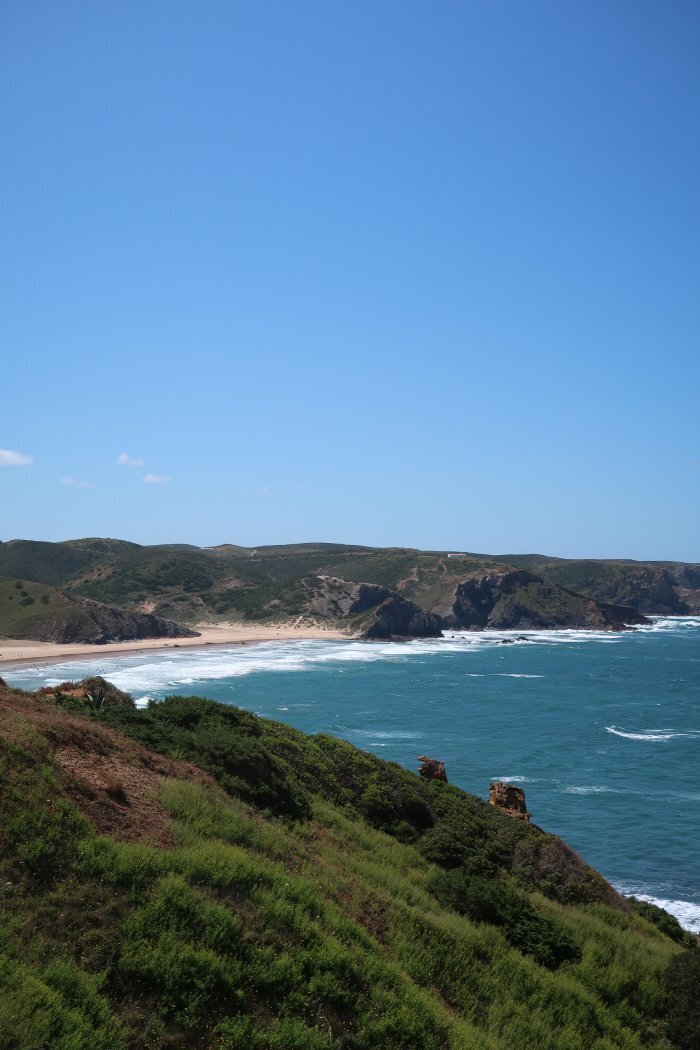 Praia do Amado in April