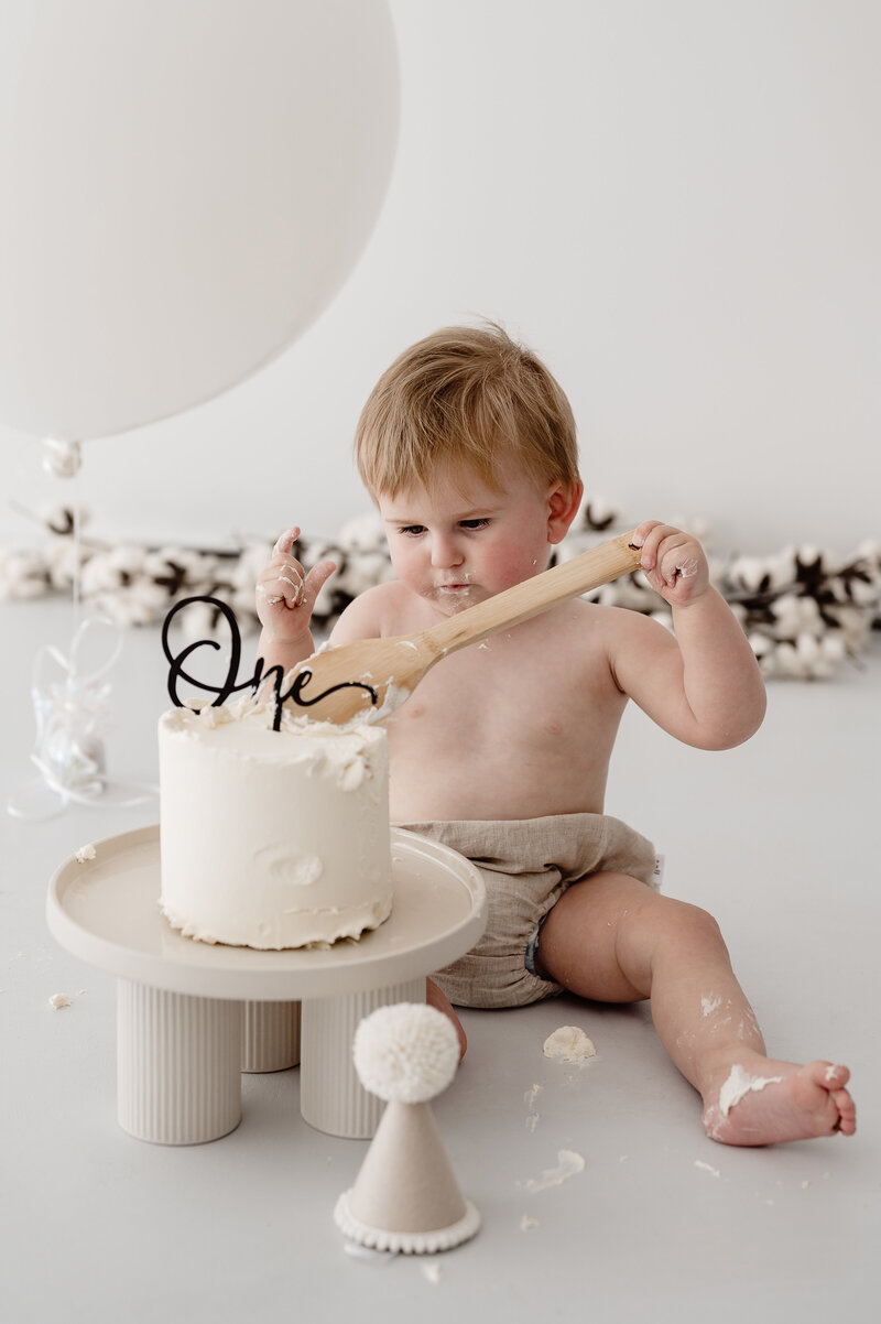 Cake Smash Baby Photography Studio Mildura