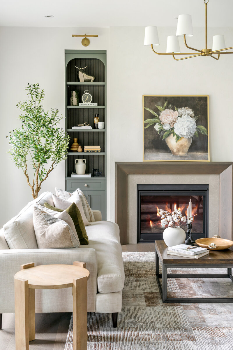 Vancouver home staging living room design
