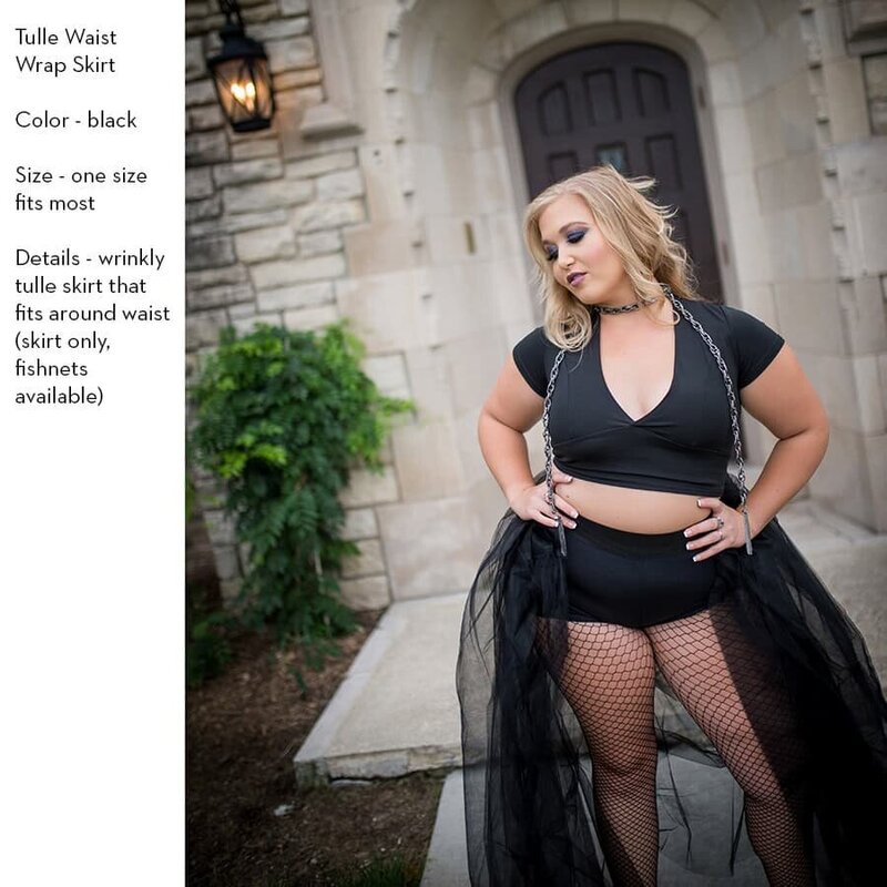 client closet - tulle skirt