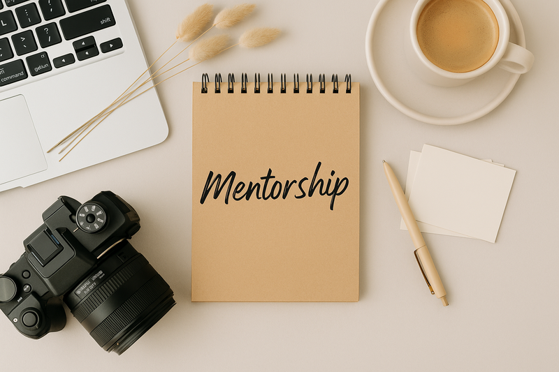 Photography mentorship starter pack with essential resources for building a successful photography business.
