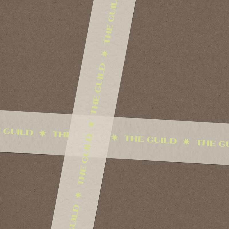 The Guild Salon & Coffee bar packaging design
