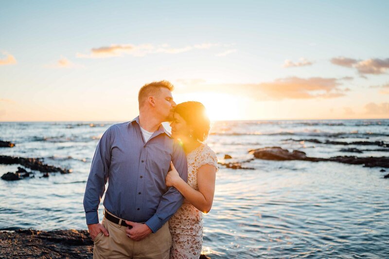 Kohala Coast Beach Couples Shoot