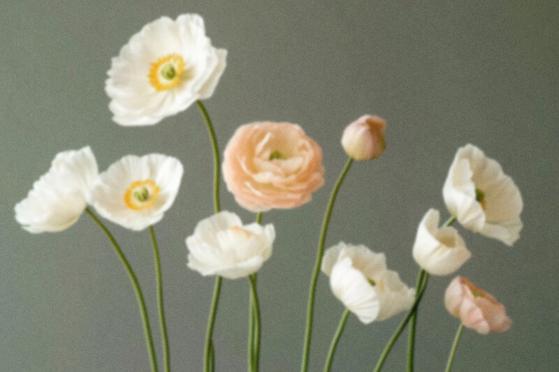 Grainy Floral Image