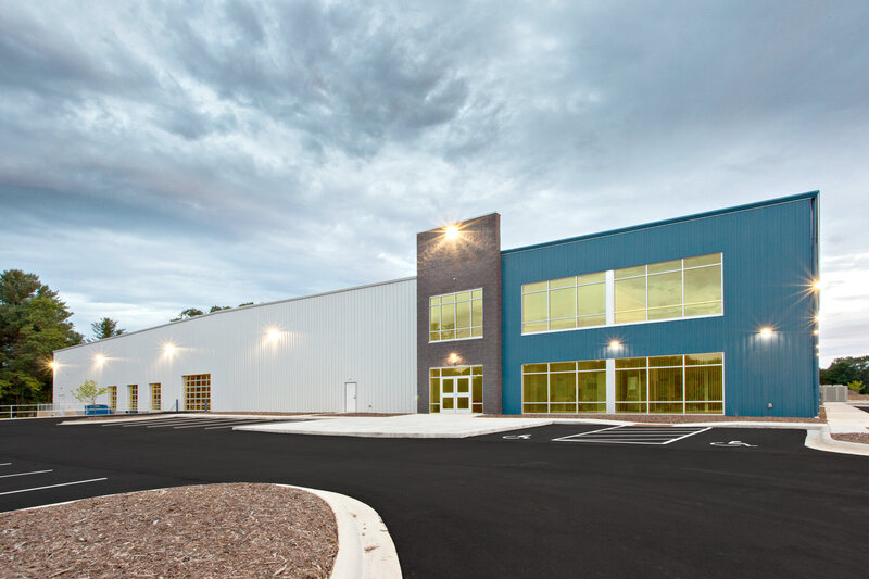 Baker Roofing facilities built by Cooper Construction