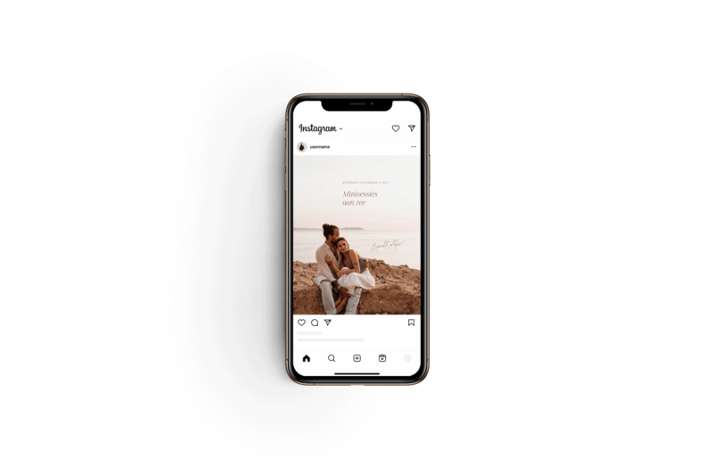 Instagram templates voor fotografen Blooming Bliss 1