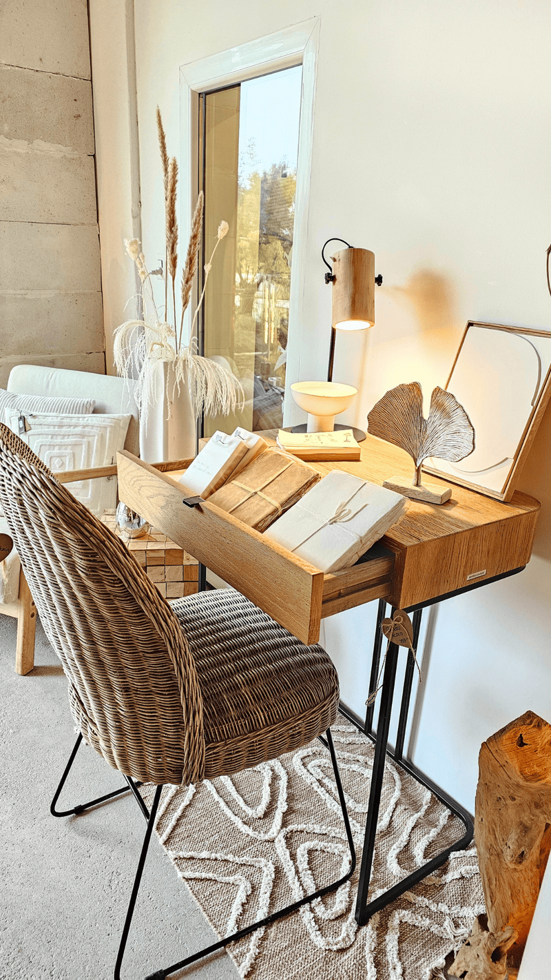 Salon décoré pour les fêtes. L'idéal pour en apprendre plus sur soi à travers le Human Design