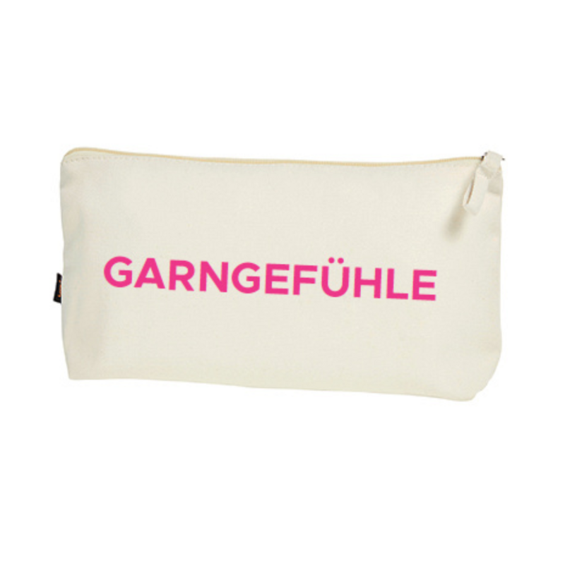 Zipper Bag Big "Garngefühle" Pink