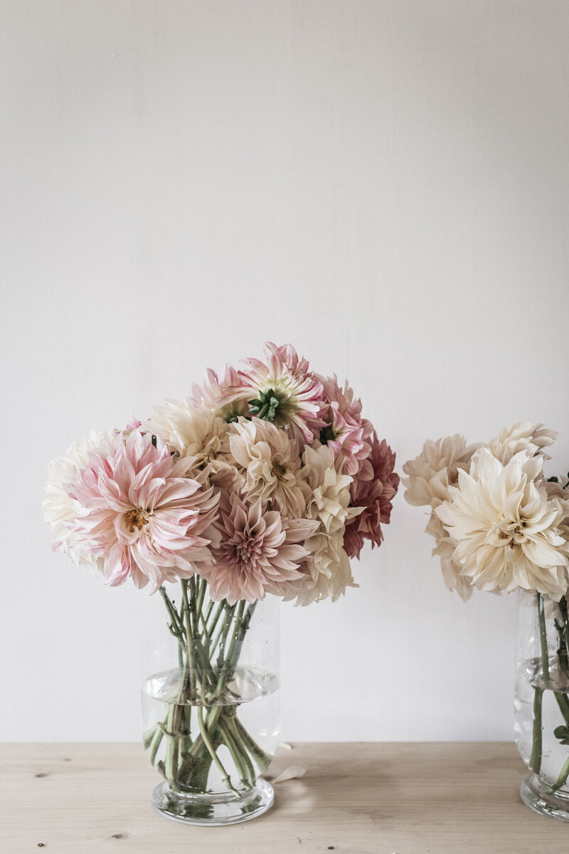 bunches-of-flowers-in-vases-on-table-2023-11-27-05-05-17-utc