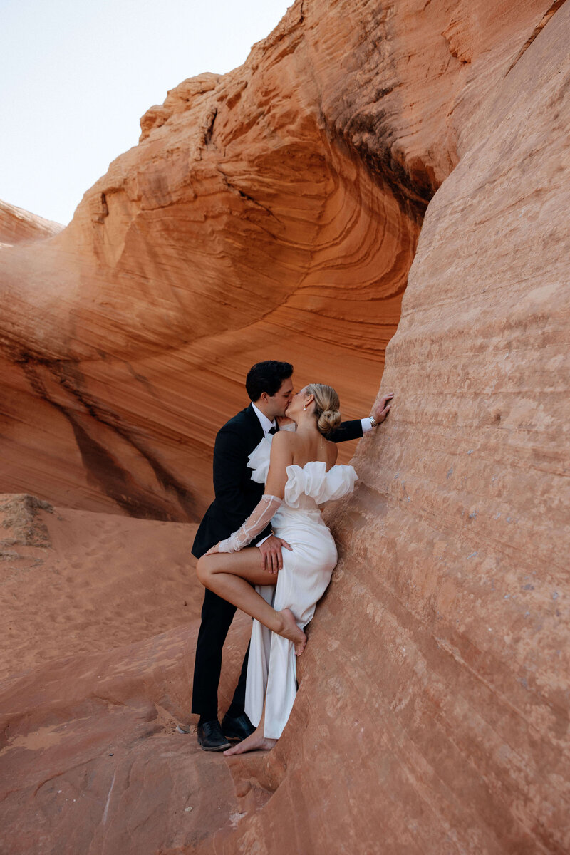Max & Halle_ Moab Utah Elopement_  Megan Badia Photography-11
