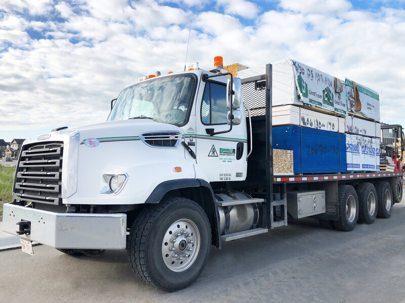 Lumber Frame on Truck