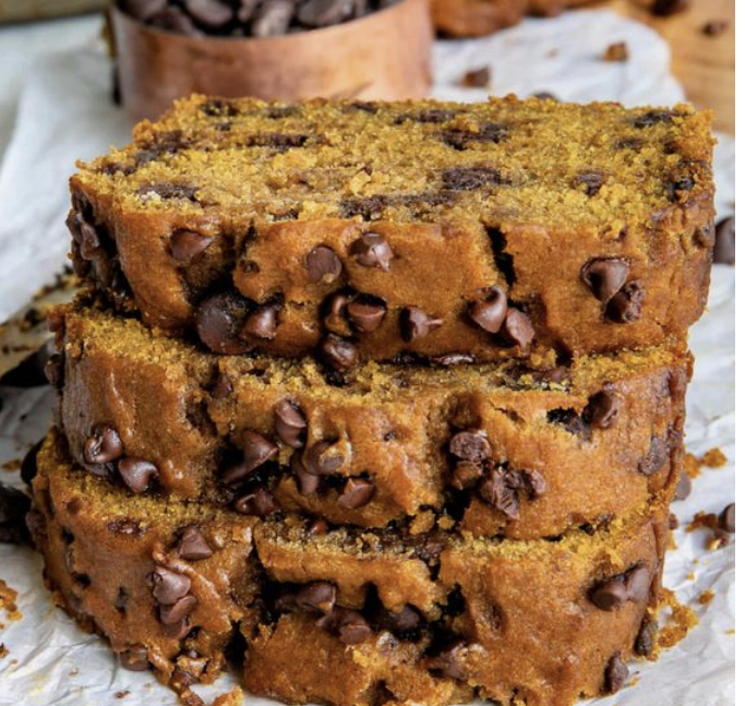 Chocolate Chip Pumpkin Bread Recipe