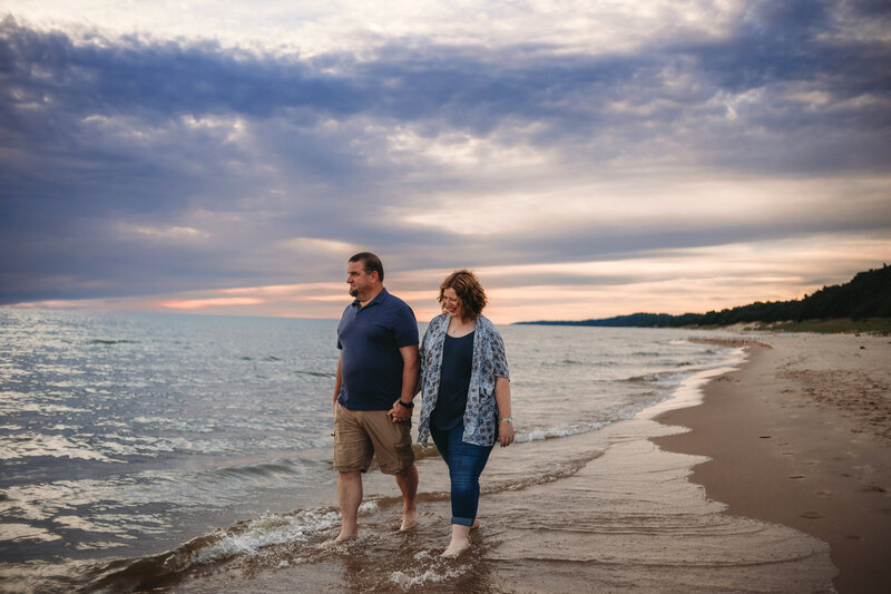 Lake Michigan Beach Session