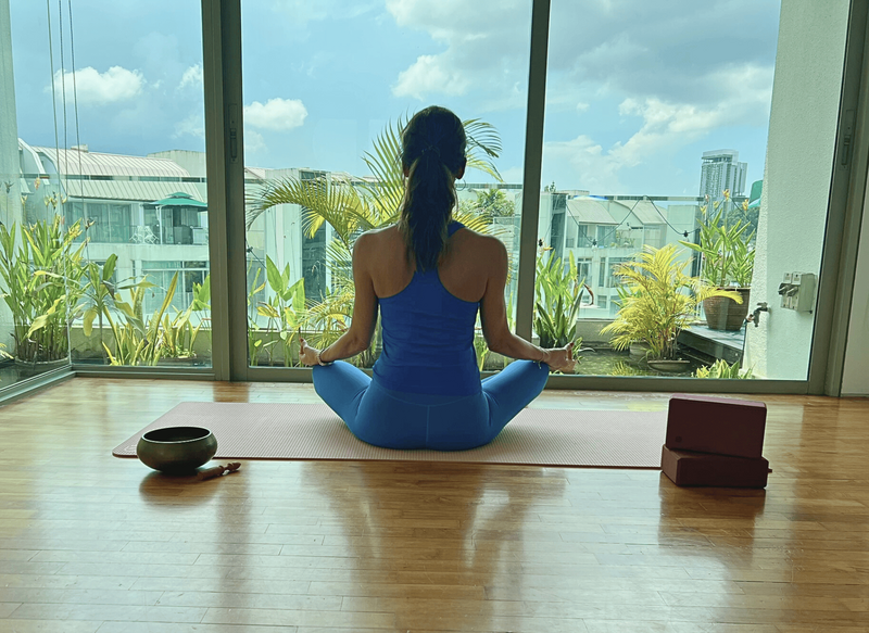 Yoga Class Singapore in Studio Restiau