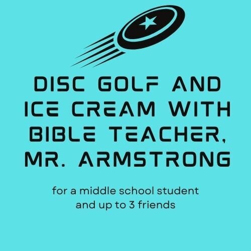 Disc Golf & Ice Cream (for advertising)
