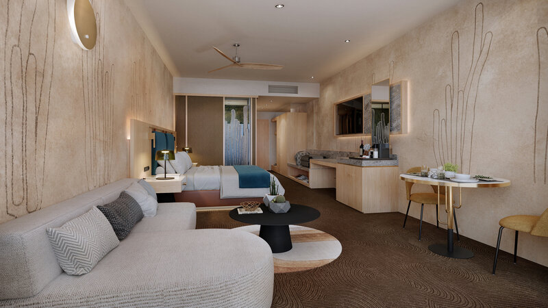 One bedroom suite at Secrets Baby Beach Aruba