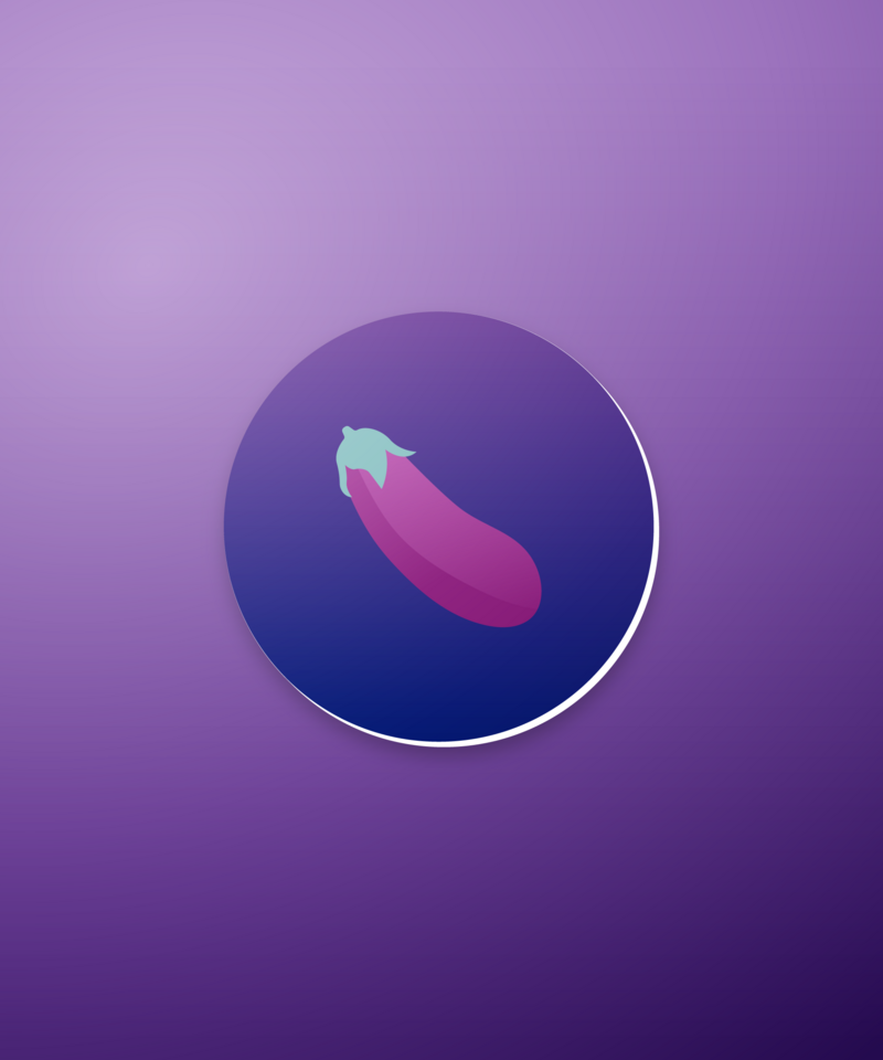 Uncanny Unedited Pop Socket Eggplant 2