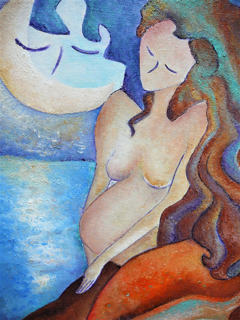 Pregnant Mermaid ©Gioia Albano art 2012