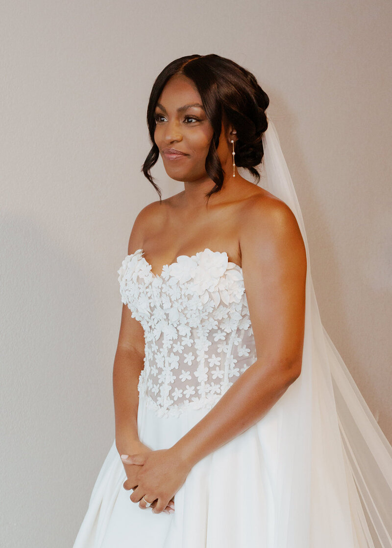 timeless wedding makeup in boston