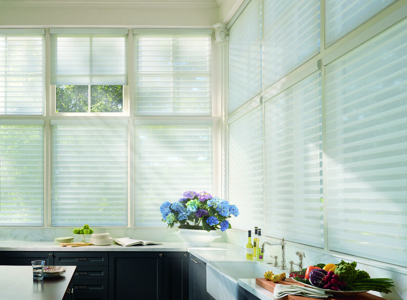 Kitchen window shades