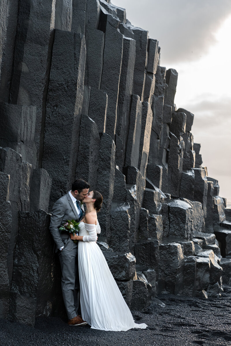 Iceland Elopement Adventure Wedding K&L-7