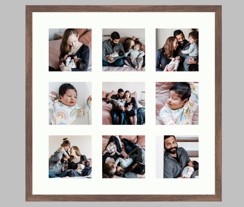 multi image frame for family photos