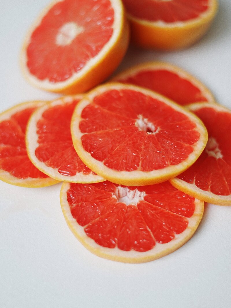 Grapefruit sliced