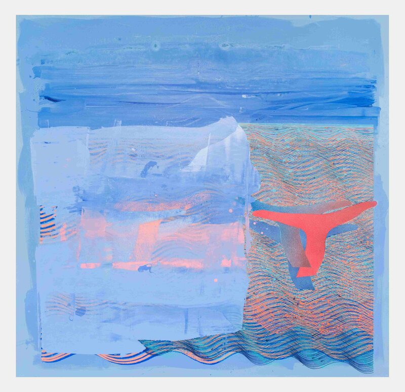Engulf, 2004-7 Oil and pigment on paper 175 x 180 cm_11zon