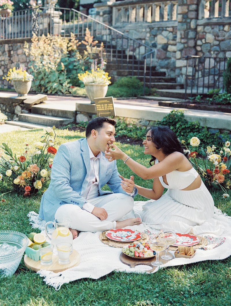 Detroit Proposal Photographer: Cranbrook Gardens Engagement21