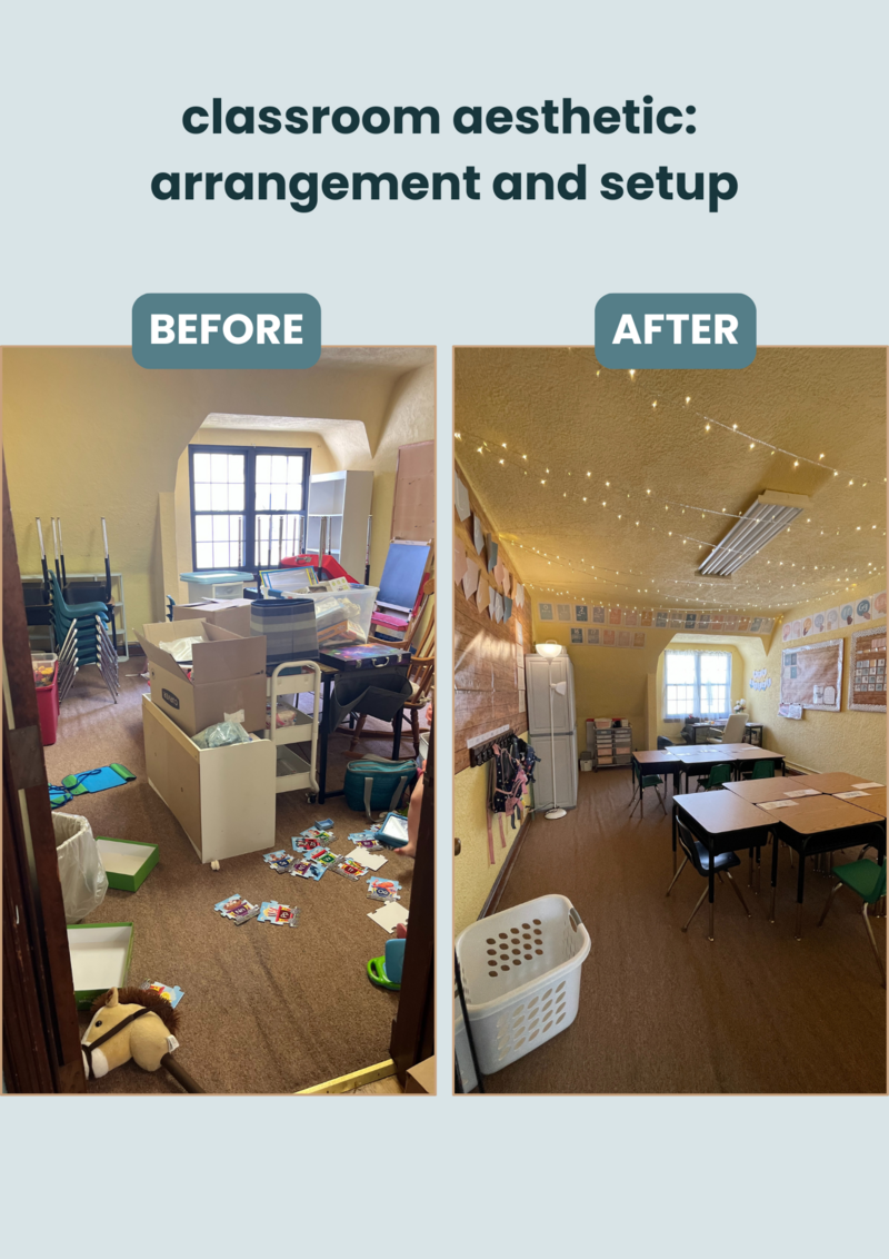 classroom organization for furniture arrangement
