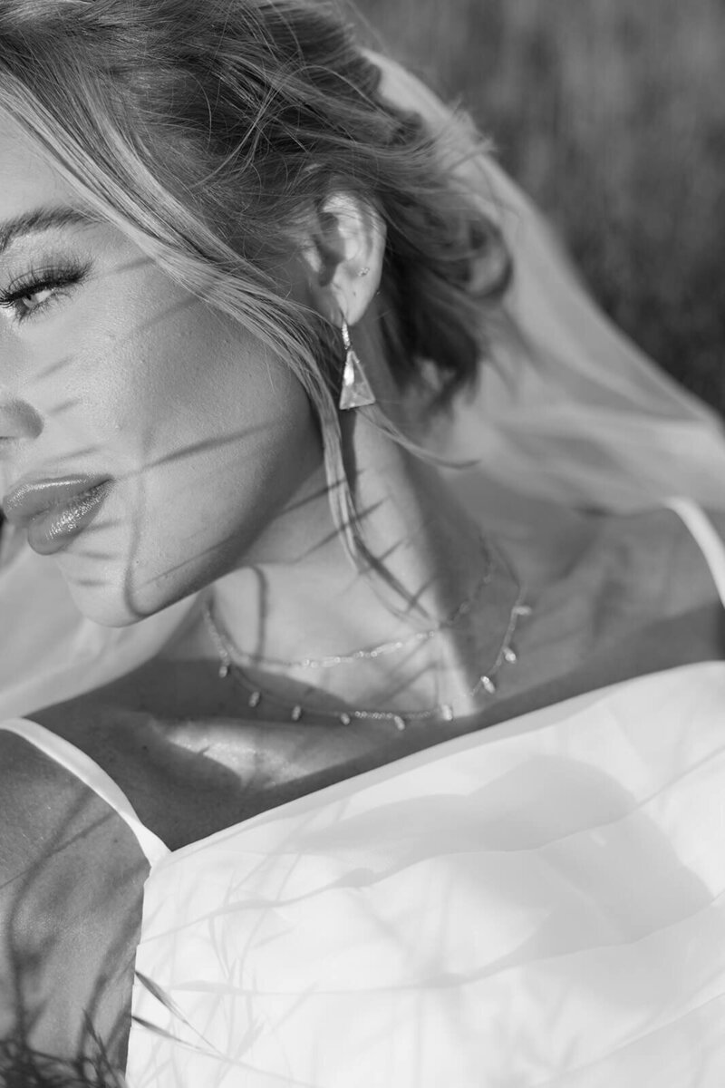 Bride and groom walk up memorial steps at their DC wedding