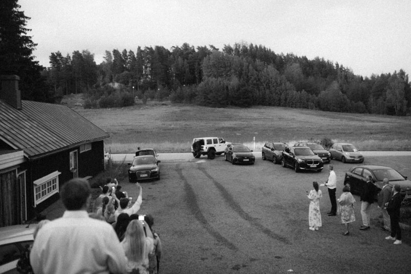 Wedding photo of an Intimate  wedding reception  in Porvoo by photographer Hannika Gabrielsson