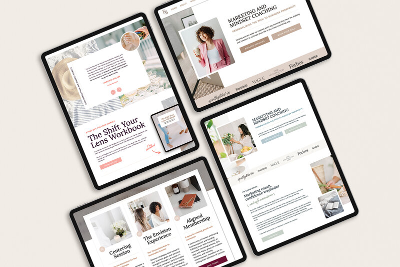 Showit website template