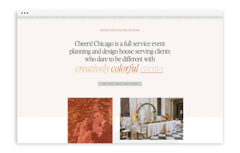 Custom Brand Branding and Showit Web Website Design for Wedding Hair and Makeup Artist - Amber Papastavros