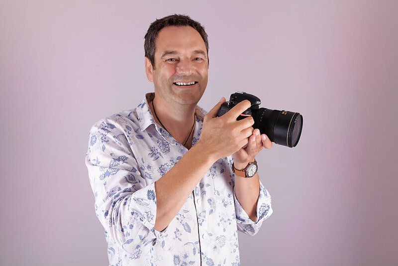 Andy kerr photographer looking at camera