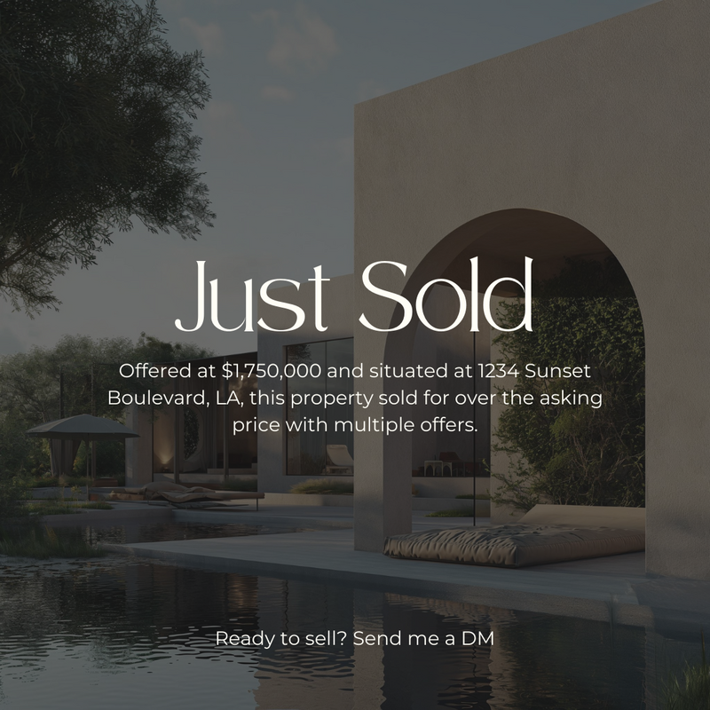 Just Sold
