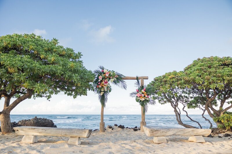 Big Island Wedding venue Package - Fairmont Orchid water fall