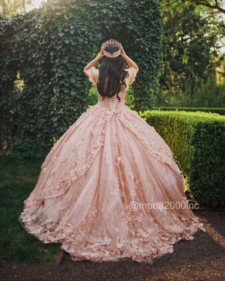 quince era rose gold dress