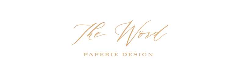 The Word Paperie Design
