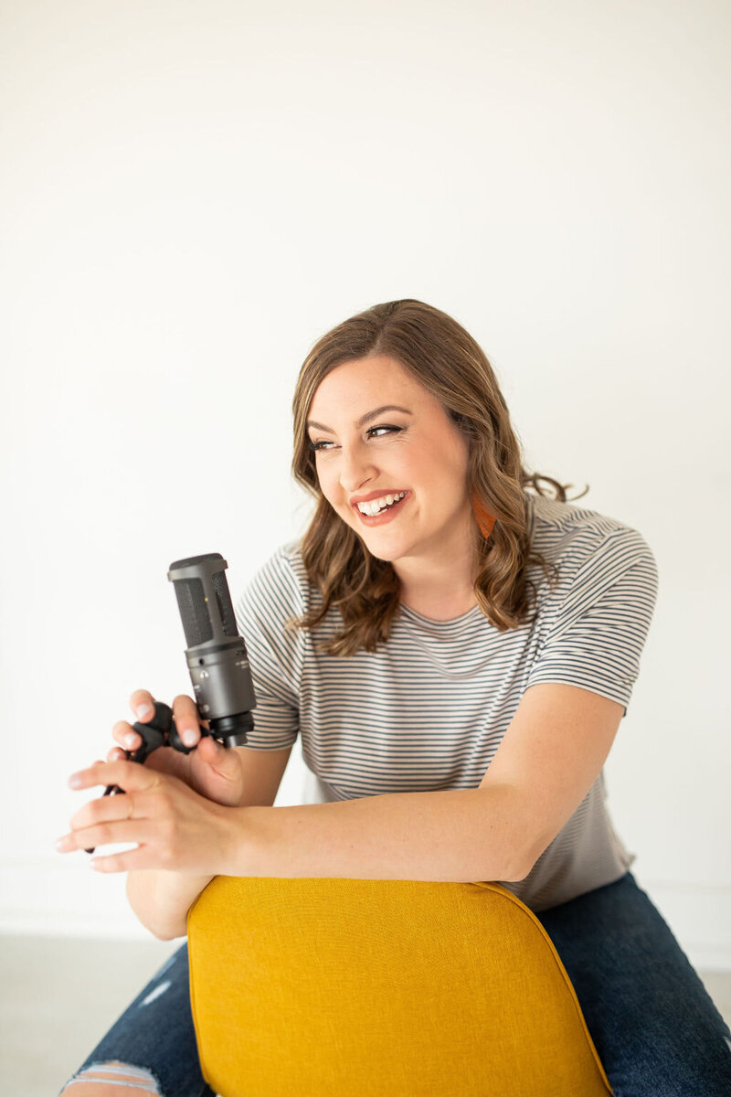 Allea Grummert, email marketing strategist, is a speaker and podcaster