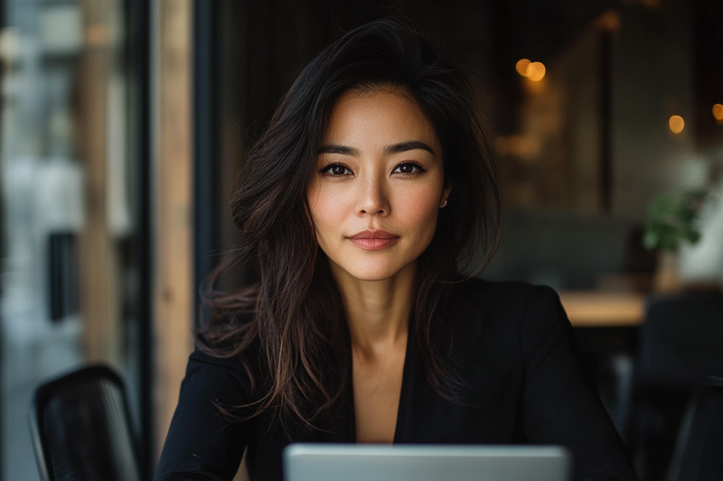 A woman gaining financial confidence through Auomie's expert coaching and mentorship.