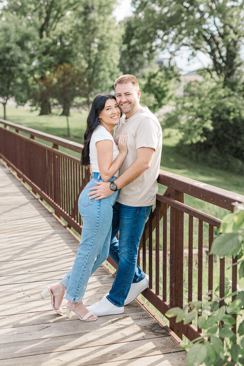Downtown Louisville Engagement Session - Nicole and Brendan-5