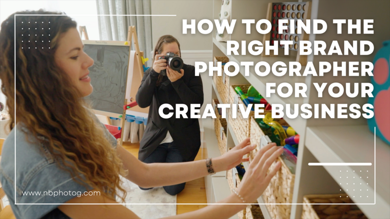 If you're looking for a photographer to help your brand stand out, this blog is the answer! Learn the tips and tricks necessary to find the right brand photographer for your creative business.