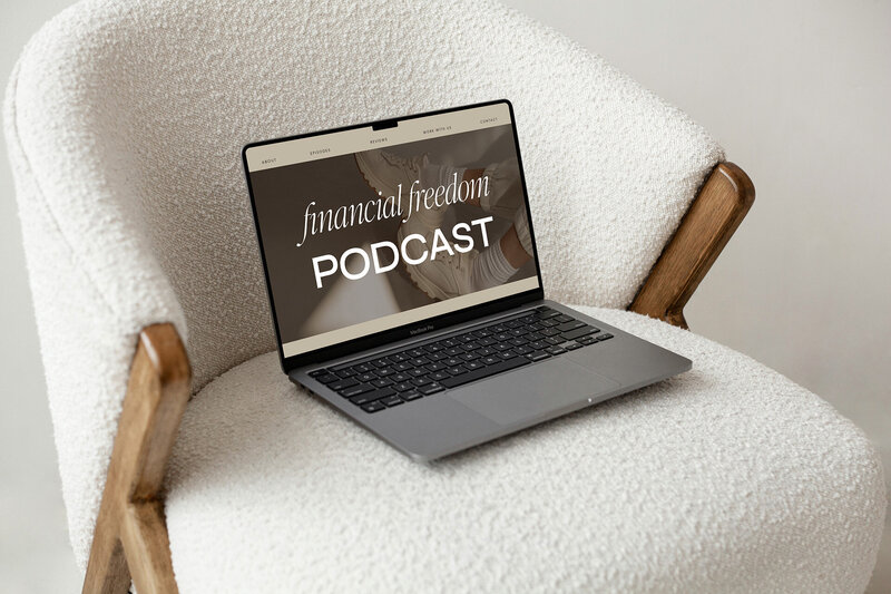mockup website design