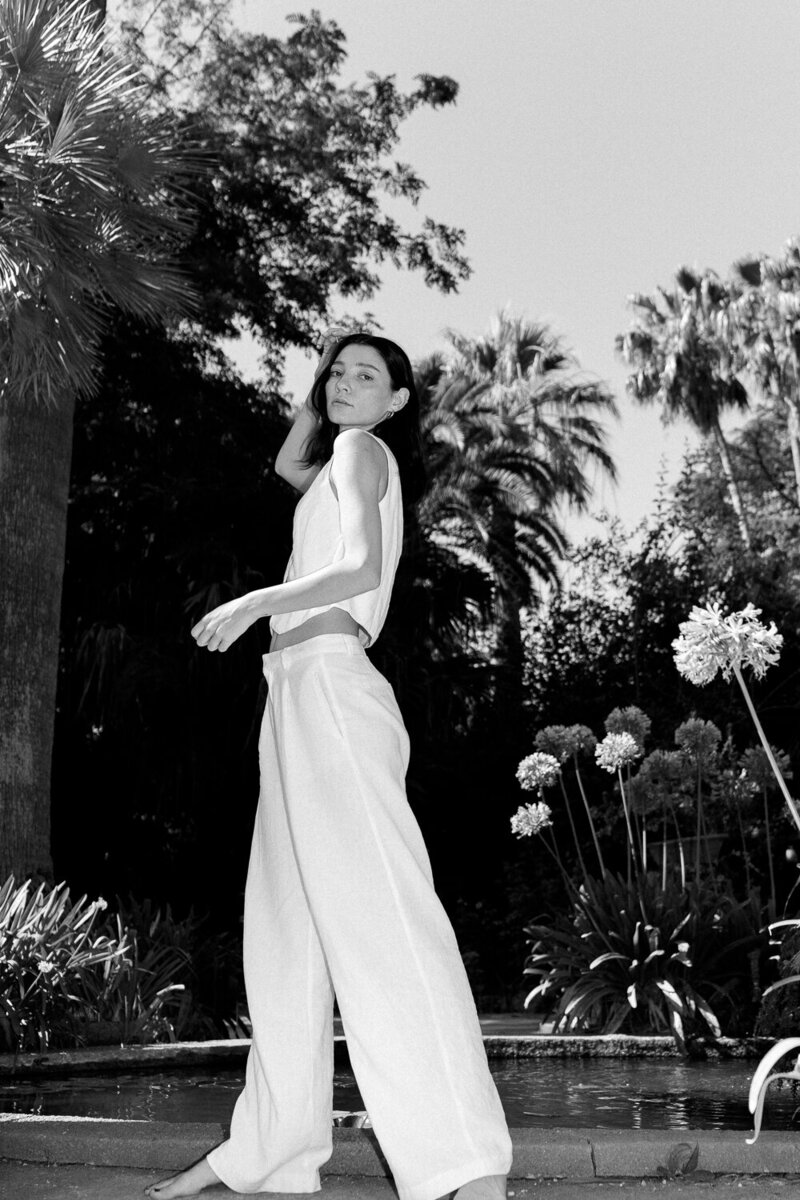 Soft Light and Botanical Grace - Alfabia Portrait