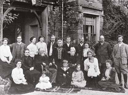 Photograph of the team of staff who work at Baldry's Tearoom in Grasmere, The Lake District