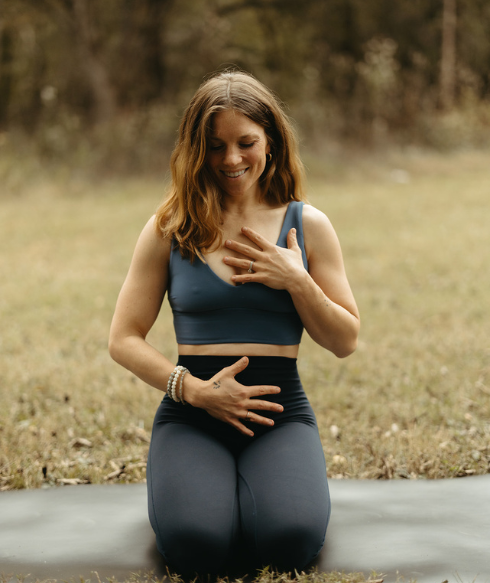 Katie Jeffers of Third Coast Yoga Therapy, a Grand Rapids yoga resource.